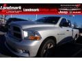 Bright Silver Metallic 2012 Dodge Ram 1500 Express Quad Cab