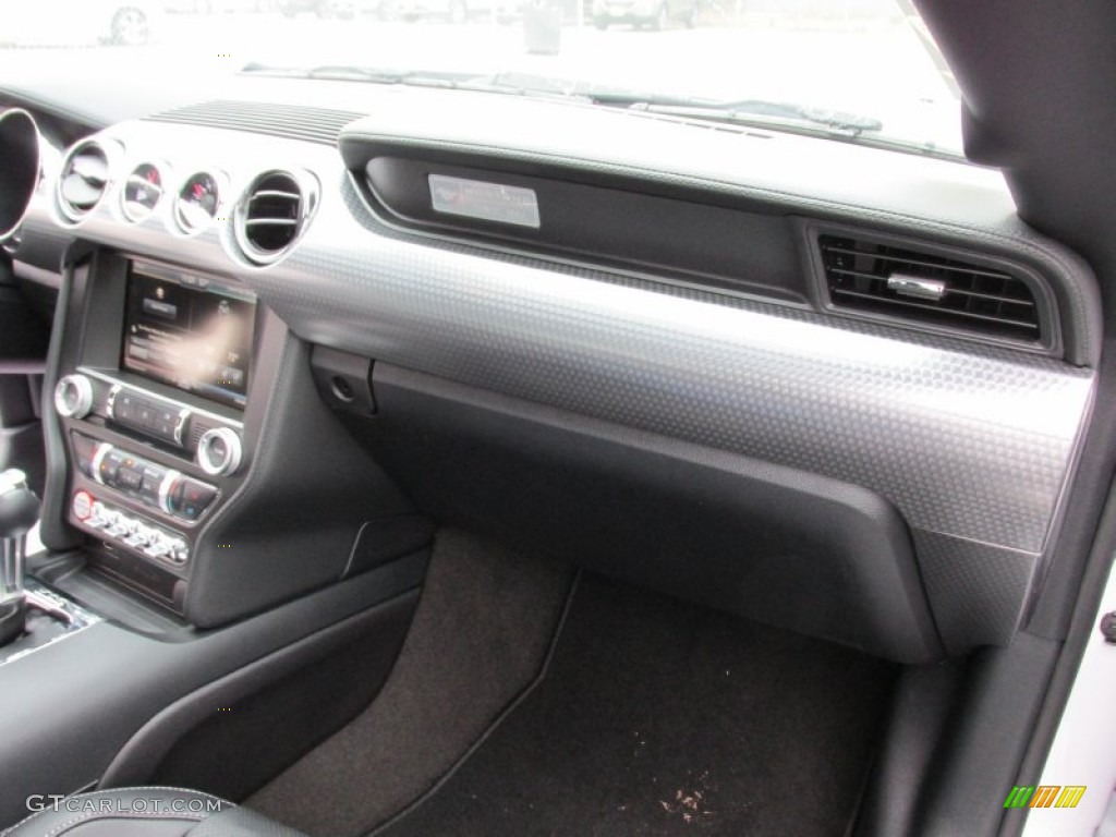 2015 Mustang EcoBoost Premium Convertible - Oxford White / Ebony photo #17