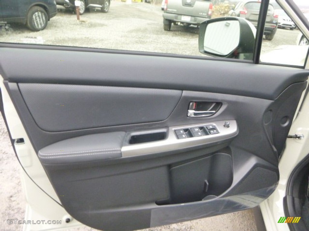 2015 Subaru XV Crosstrek 2.0i Limited Black Door Panel Photo #100896934