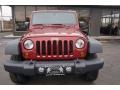 2012 Deep Cherry Red Crystal Pearl Jeep Wrangler Unlimited Sport 4x4  photo #14