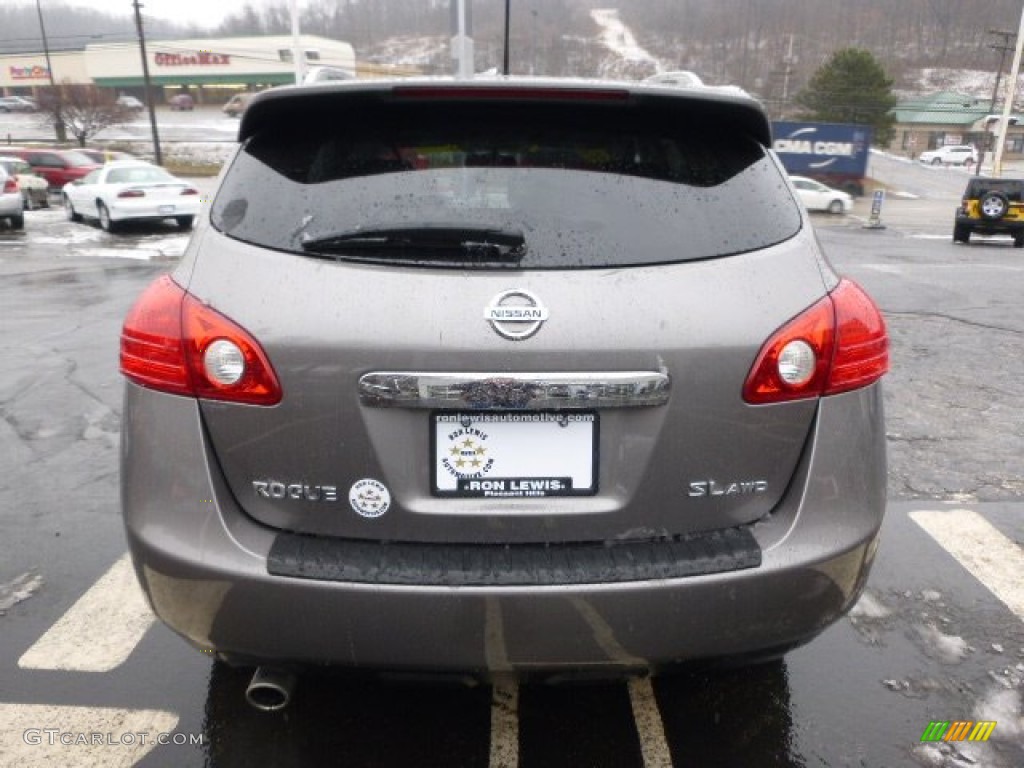 2012 Rogue SL AWD - Platinum Graphite / Black photo #4