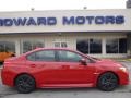 2015 Lightning Red Subaru WRX Premium  photo #2