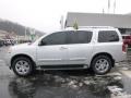 2012 Brilliant Silver Nissan Armada Platinum 4WD  photo #2