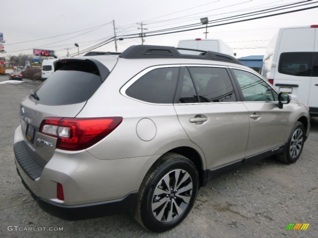 2015 Outback 2.5i Limited - Tungsten Metallic / Warm Ivory photo #3