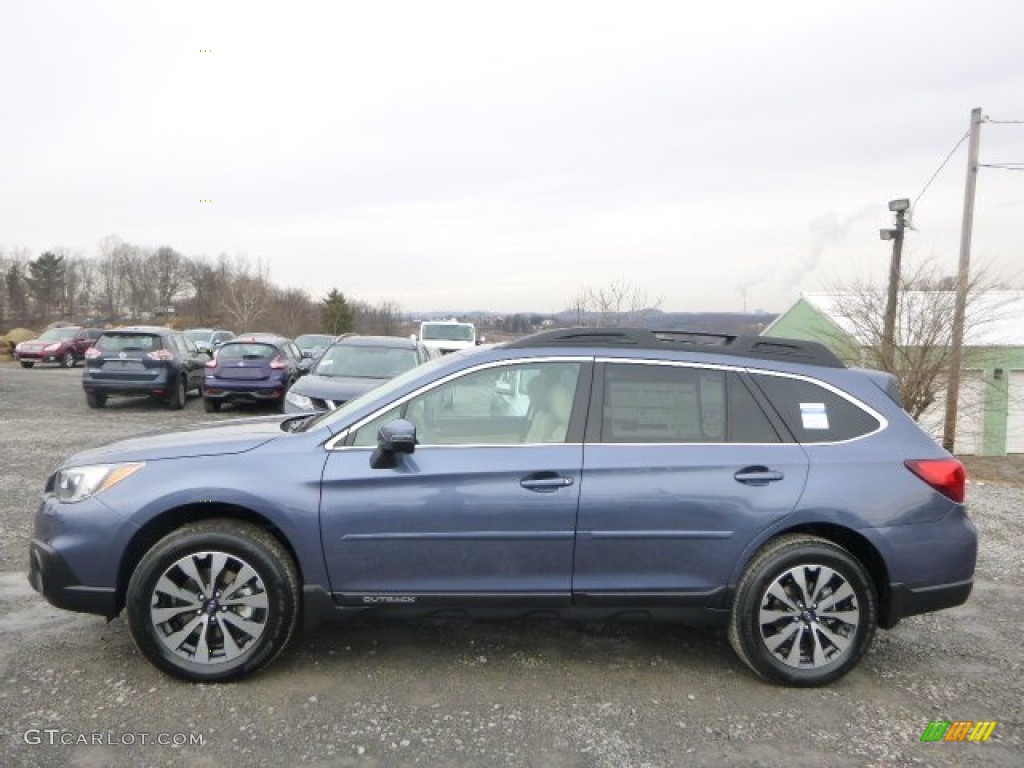 Twilight Blue Metallic 2015 Subaru Outback 2.5i Limited Exterior Photo #100901653