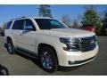 White Diamond Tricoat 2015 Chevrolet Tahoe LTZ 4WD Exterior