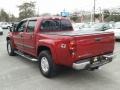 2005 Dark Cherry Red Metallic Chevrolet Colorado LS Crew Cab 4x4  photo #19