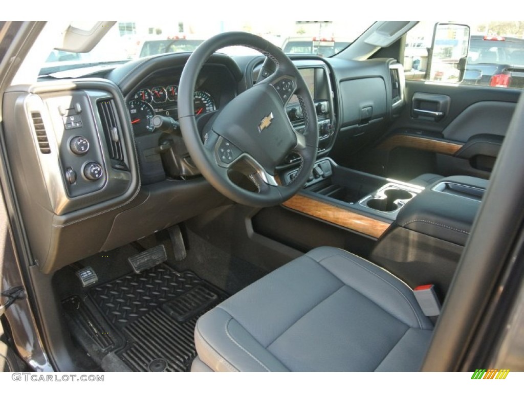 2015 Silverado 2500HD LTZ Crew Cab 4x4 - Tungsten Metallic / Jet Black/Dark Ash photo #18