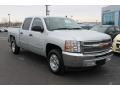 Silver Ice Metallic - Silverado 1500 LT Crew Cab Photo No. 2