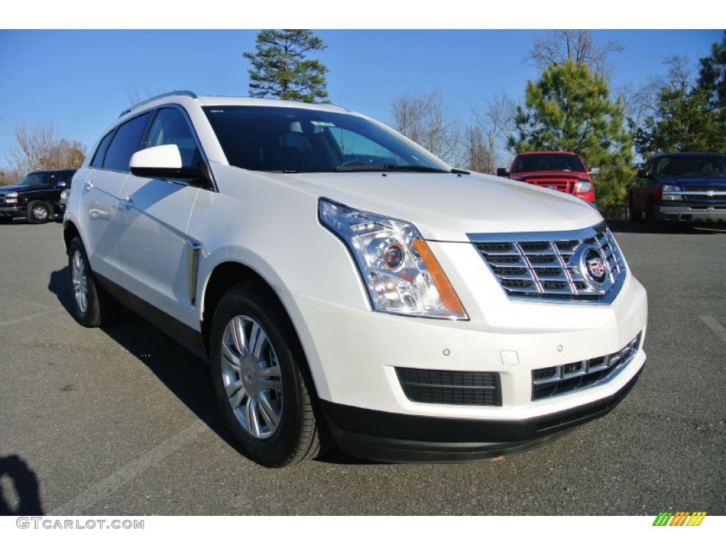 2015 SRX Luxury - Platinum Ice Tricoat / Ebony/Ebony photo #1