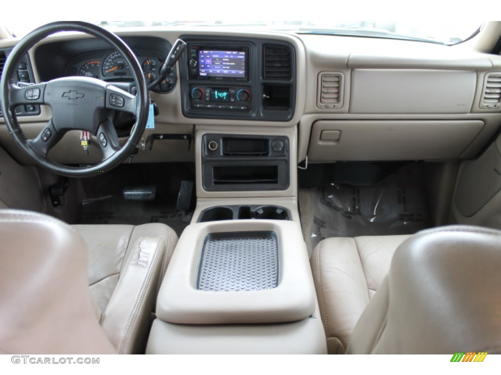 2003 Silverado 2500HD LT Crew Cab 4x4 - Light Pewter Metallic / Tan photo #10