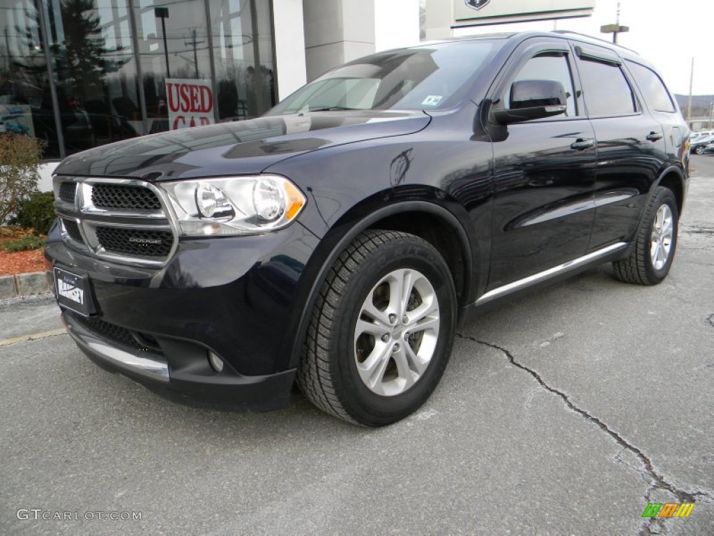 2011 Durango Crew 4x4 - Blackberry Pearl / Black photo #1
