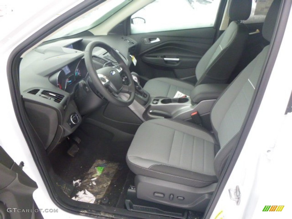 2015 Escape SE 4WD - Oxford White / Charcoal Black photo #5