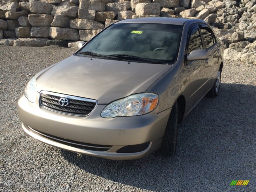 2006 Corolla CE - Desert Sand Mica / Beige photo #2