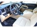 2015 Toyota Highlander Almond Interior Prime Interior Photo