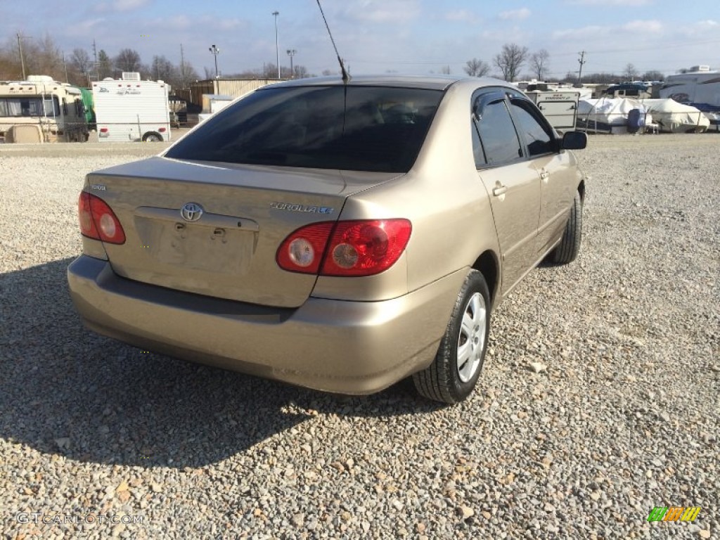 2006 Corolla CE - Desert Sand Mica / Beige photo #17