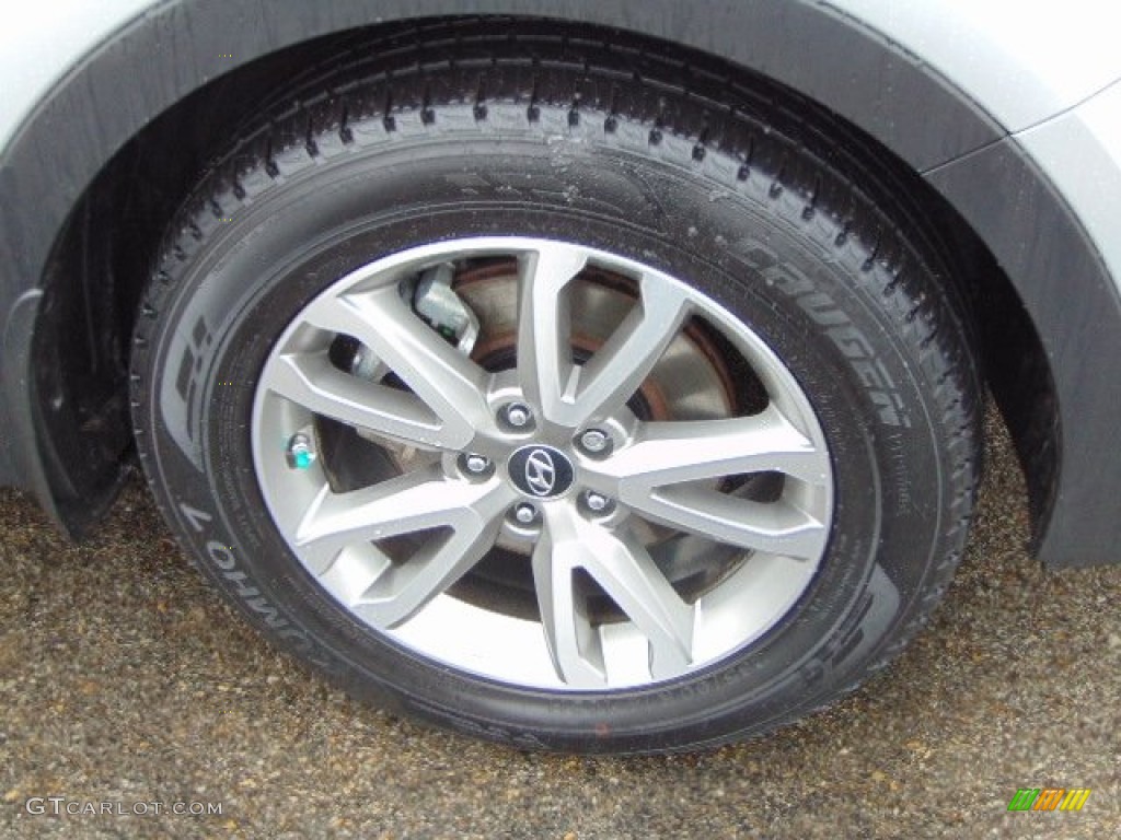 2014 Santa Fe Sport 2.0T FWD - Moonstone Silver / Gray photo #3