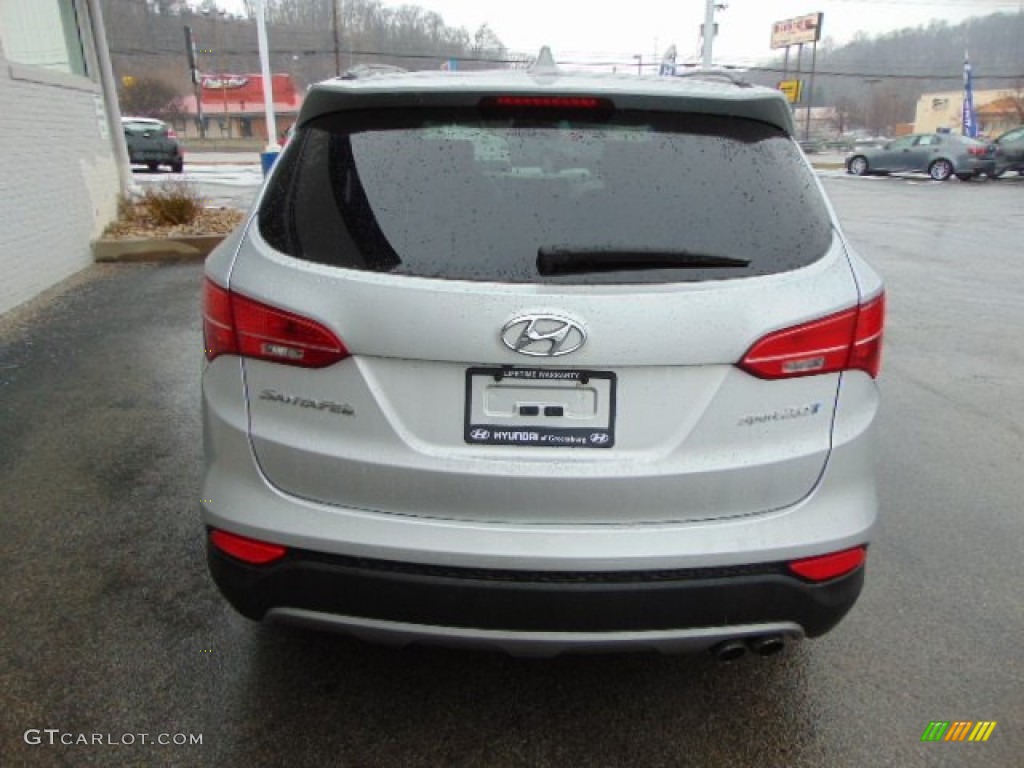 2014 Santa Fe Sport 2.0T FWD - Moonstone Silver / Gray photo #7