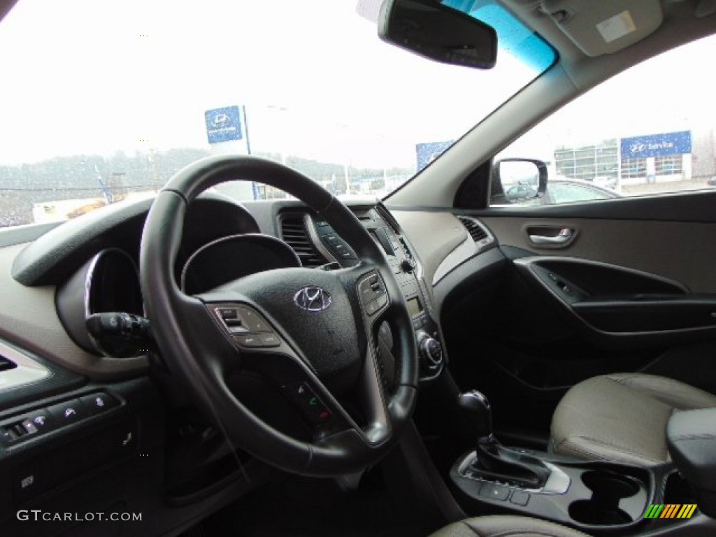 2014 Santa Fe Sport 2.0T FWD - Moonstone Silver / Gray photo #13