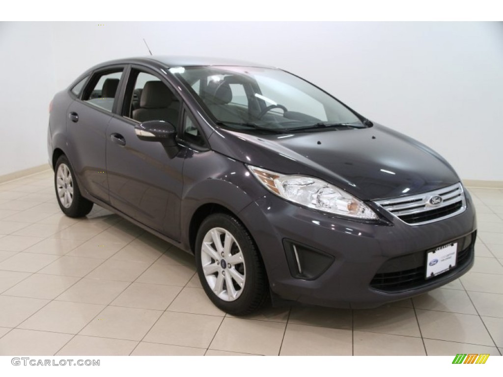 2013 Fiesta SE Sedan - Violet Gray / Charcoal Black/Light Stone photo #1