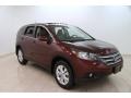 2012 Basque Red Pearl II Honda CR-V EX 4WD  photo #1