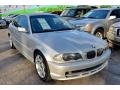 2001 Titanium Silver Metallic BMW 3 Series 325i Coupe  photo #3