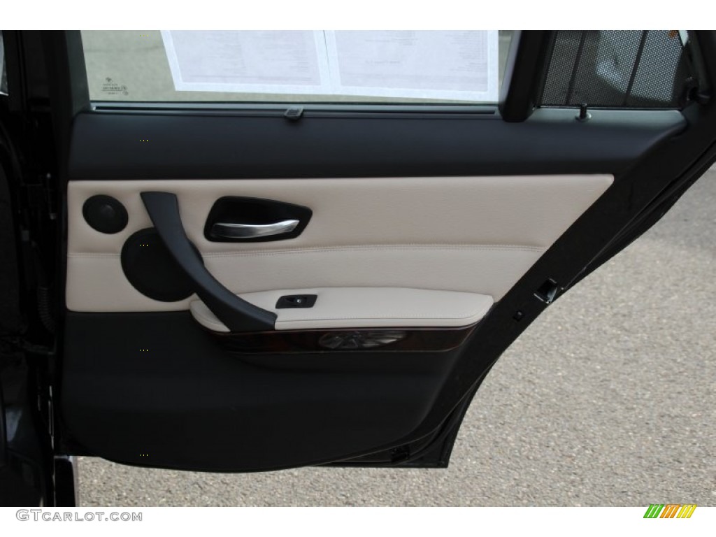 2012 3 Series 328i xDrive Sports Wagon - Black Sapphire Metallic / Oyster/Black photo #25