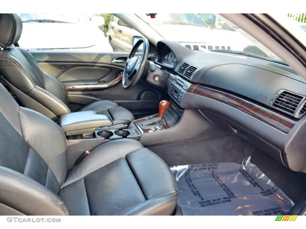 2001 3 Series 325i Coupe - Titanium Silver Metallic / Grey photo #18