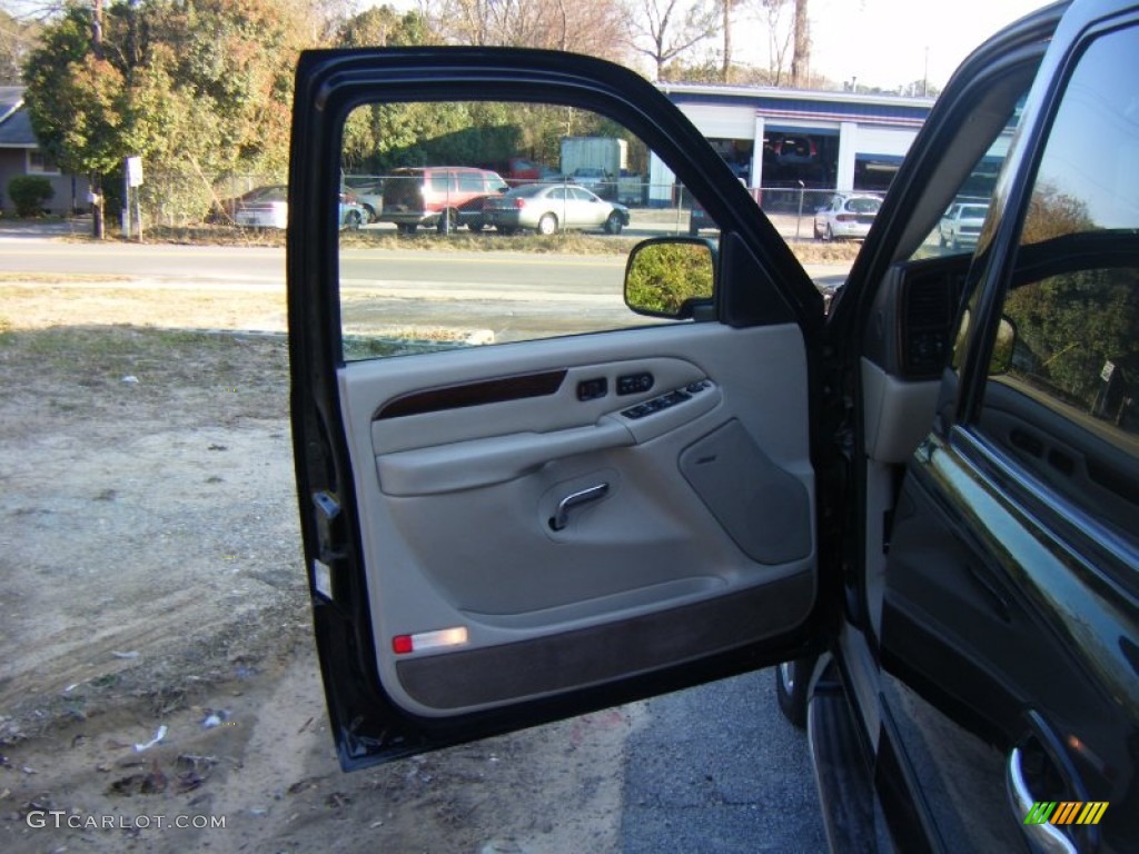 2002 Escalade AWD - Sable Black / Shale photo #7