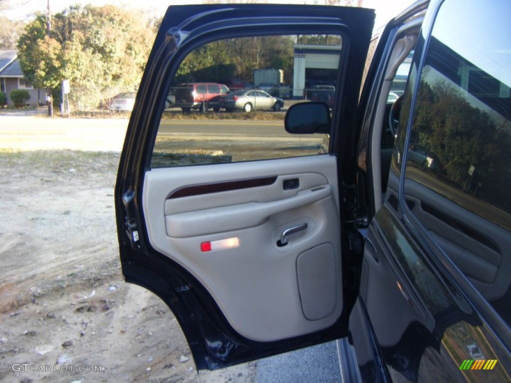 2002 Escalade AWD - Sable Black / Shale photo #12