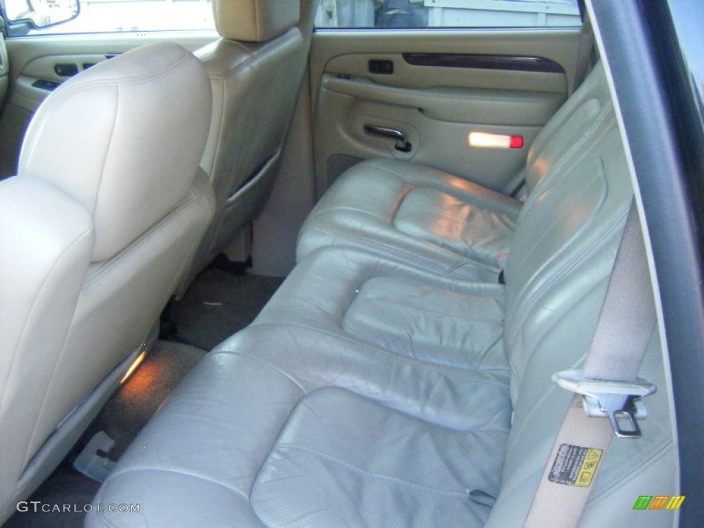 2002 Escalade AWD - Sable Black / Shale photo #13