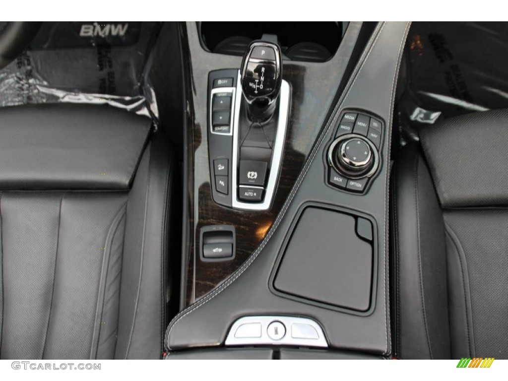 2013 6 Series 650i xDrive Convertible - Carbon Black Metallic / Black photo #19