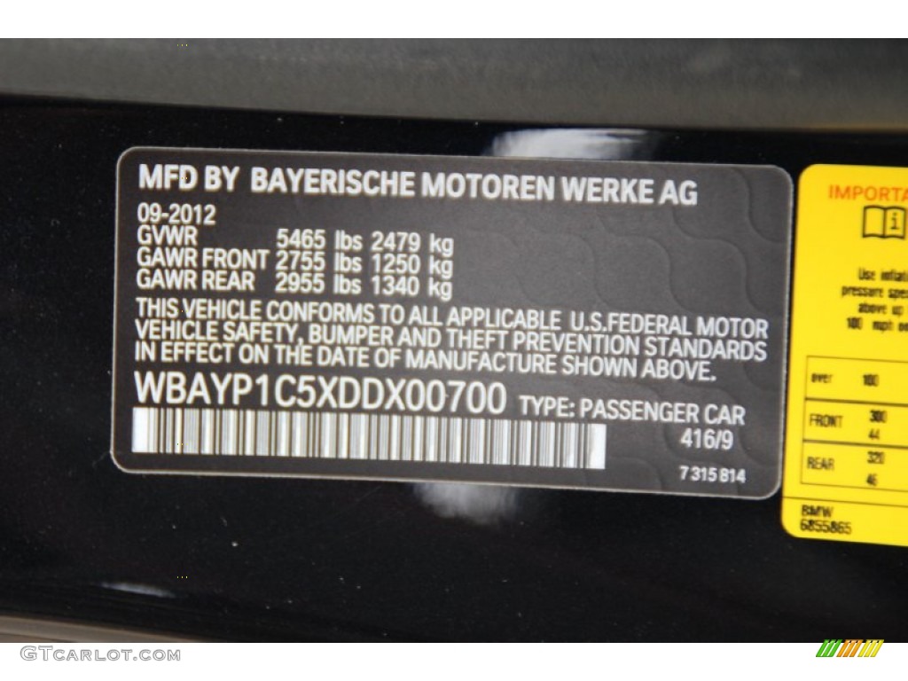2013 6 Series 650i xDrive Convertible - Carbon Black Metallic / Black photo #35