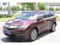 2015 Dark Cherry Pearl Acura MDX SH-AWD Technology  photo #4