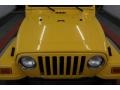 2001 Solar Yellow Jeep Wrangler Sport 4x4  photo #34