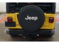 2001 Solar Yellow Jeep Wrangler Sport 4x4  photo #45