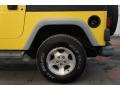 2001 Solar Yellow Jeep Wrangler Sport 4x4  photo #46