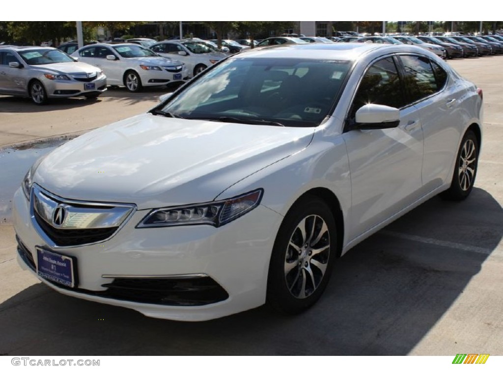 2015 TLX 2.4 - Bellanova White Pearl / Ebony photo #3