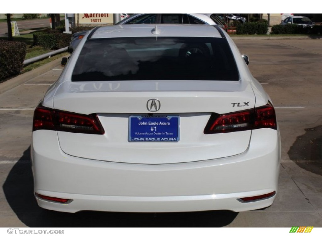 2015 TLX 2.4 - Bellanova White Pearl / Ebony photo #6