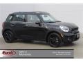 Absolute Black Metallic - Countryman Cooper S Photo No. 1