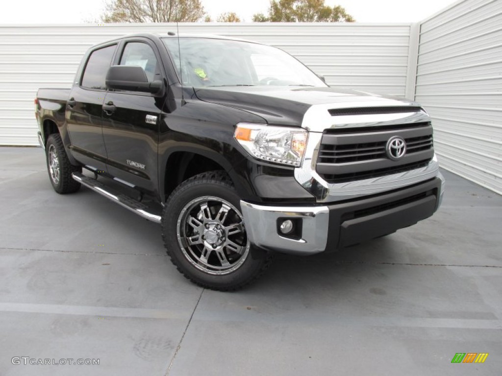 2015 Tundra SR5 CrewMax - Black / Black photo #1