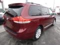 2014 Salsa Red Pearl Toyota Sienna LE AWD  photo #3