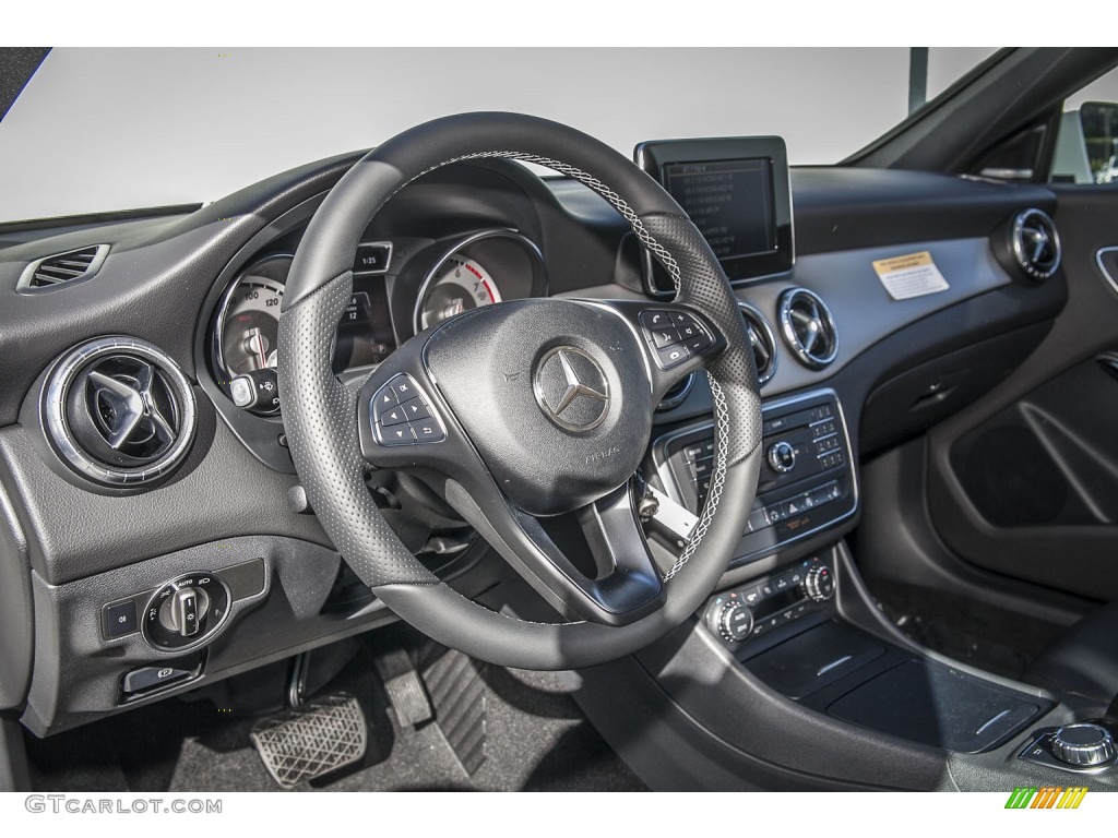 2015 Mercedes-Benz CLA 250 Black Dashboard Photo #100922708