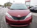 2014 Salsa Red Pearl Toyota Sienna LE AWD  photo #9