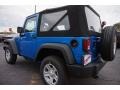 2015 Hydro Blue Pearl Jeep Wrangler Sport 4x4  photo #5