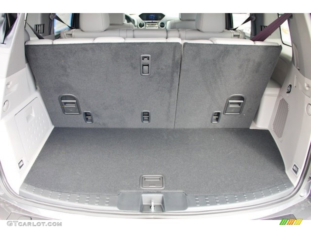 2015 Pilot EX-L 4WD - Alabaster Silver Metallic / Gray photo #18