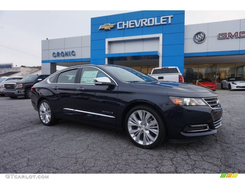 2015 Impala LTZ - Blue Velvet Metallic / Jet Black photo #1