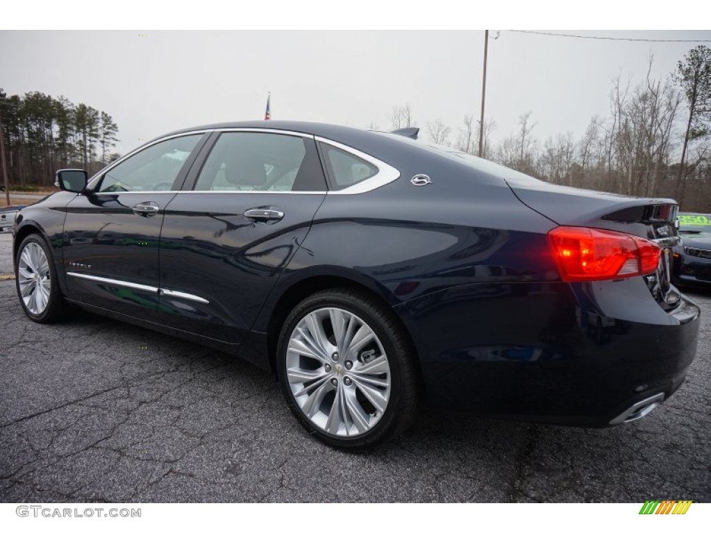 2015 Impala LTZ - Blue Velvet Metallic / Jet Black photo #5