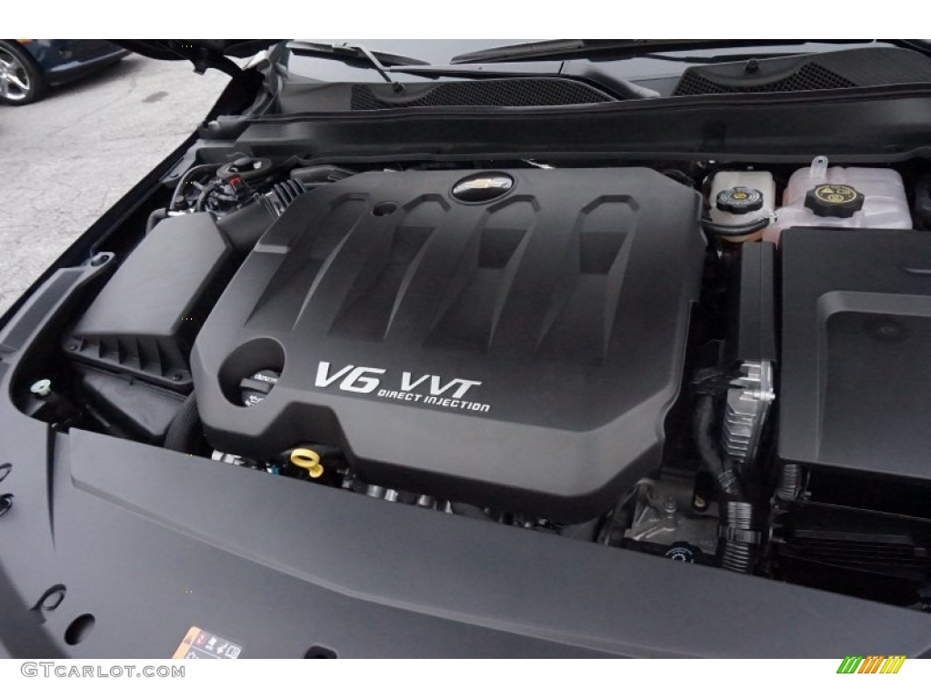 2015 Impala LTZ - Blue Velvet Metallic / Jet Black photo #13