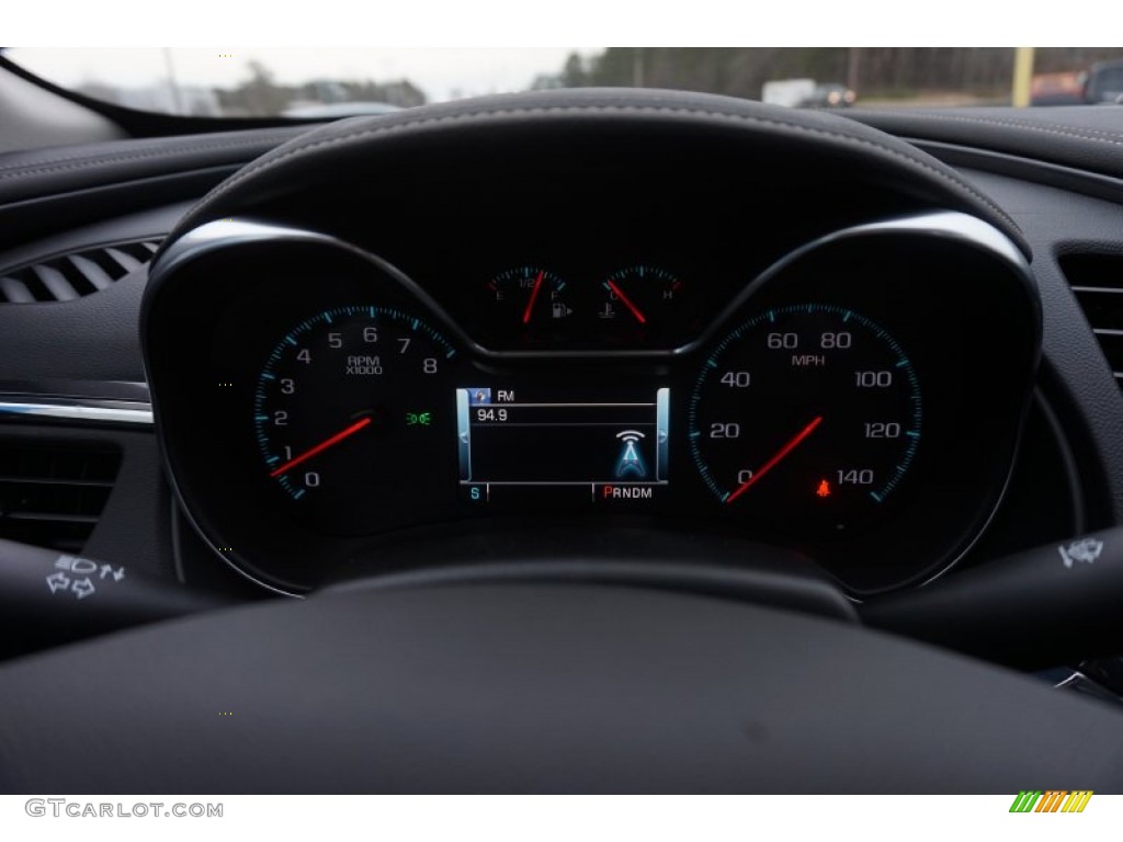 2015 Impala LTZ - Blue Velvet Metallic / Jet Black photo #14